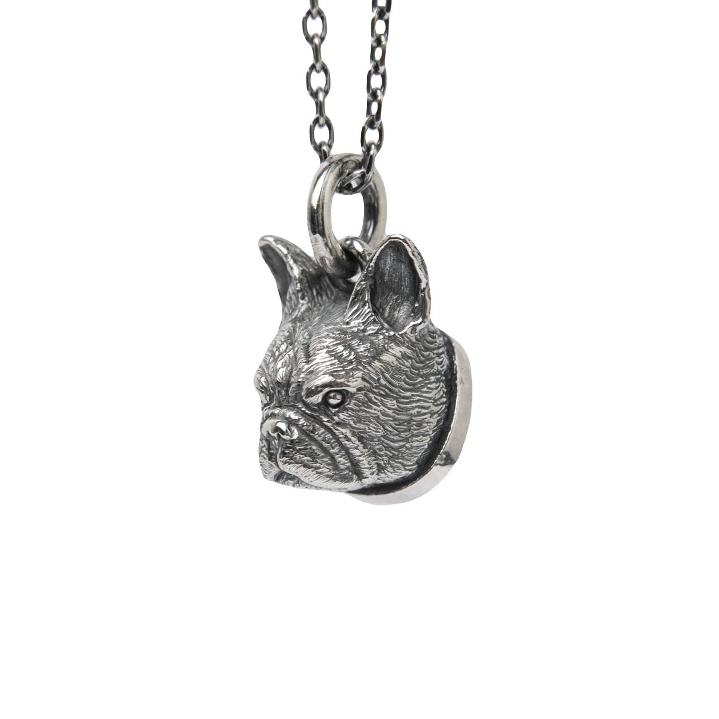 French bulldog bust pendant