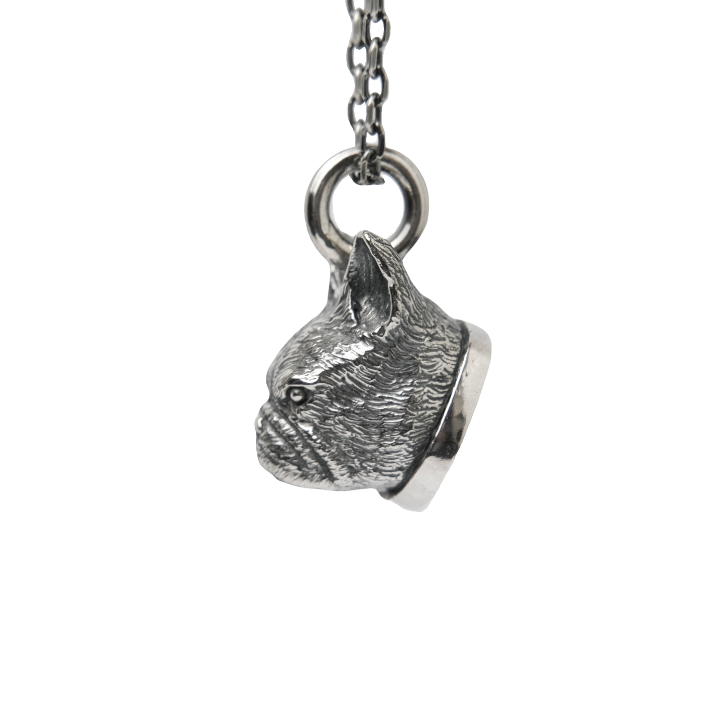 French bulldog bust pendant