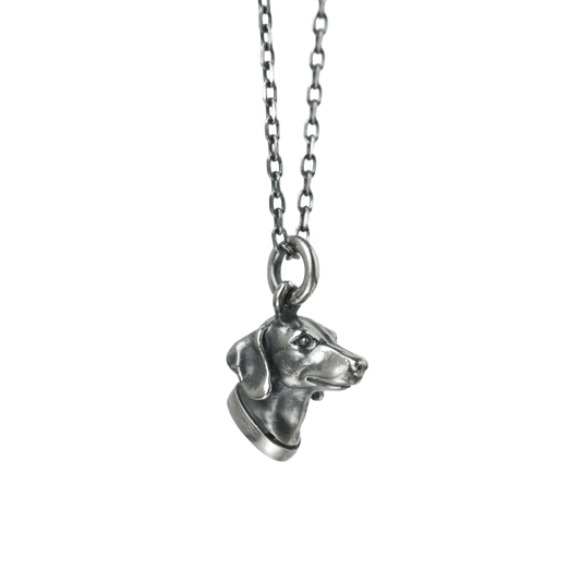 Dachshund bust pendant