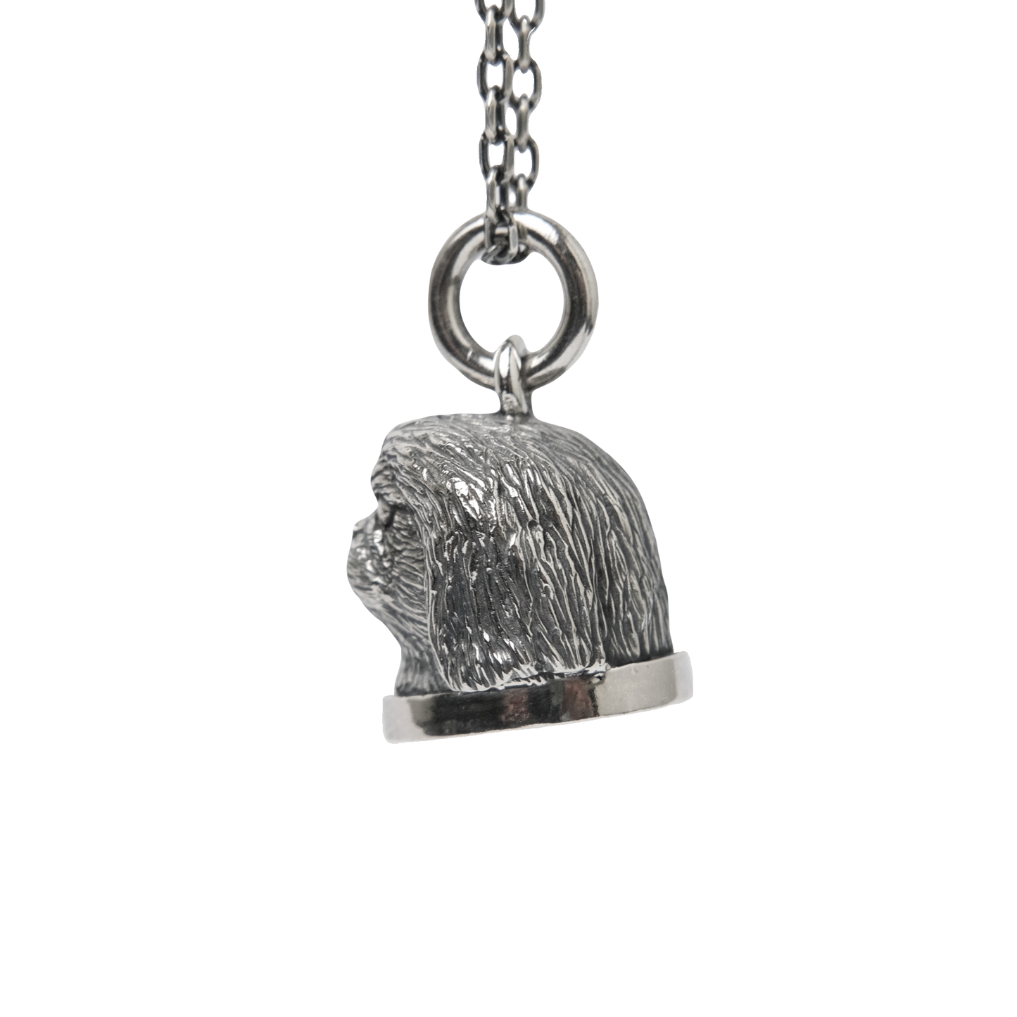 Pekingese bust pendant