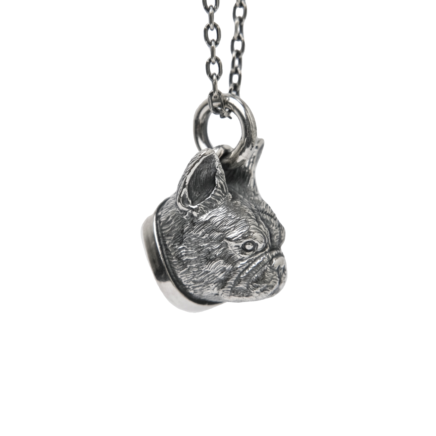 French bulldog bust pendant