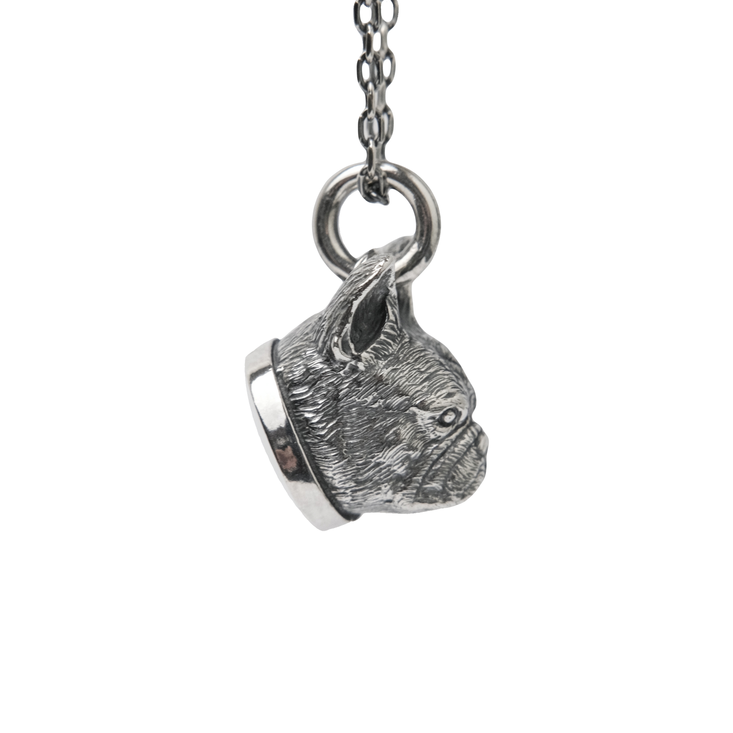 French bulldog bust pendant