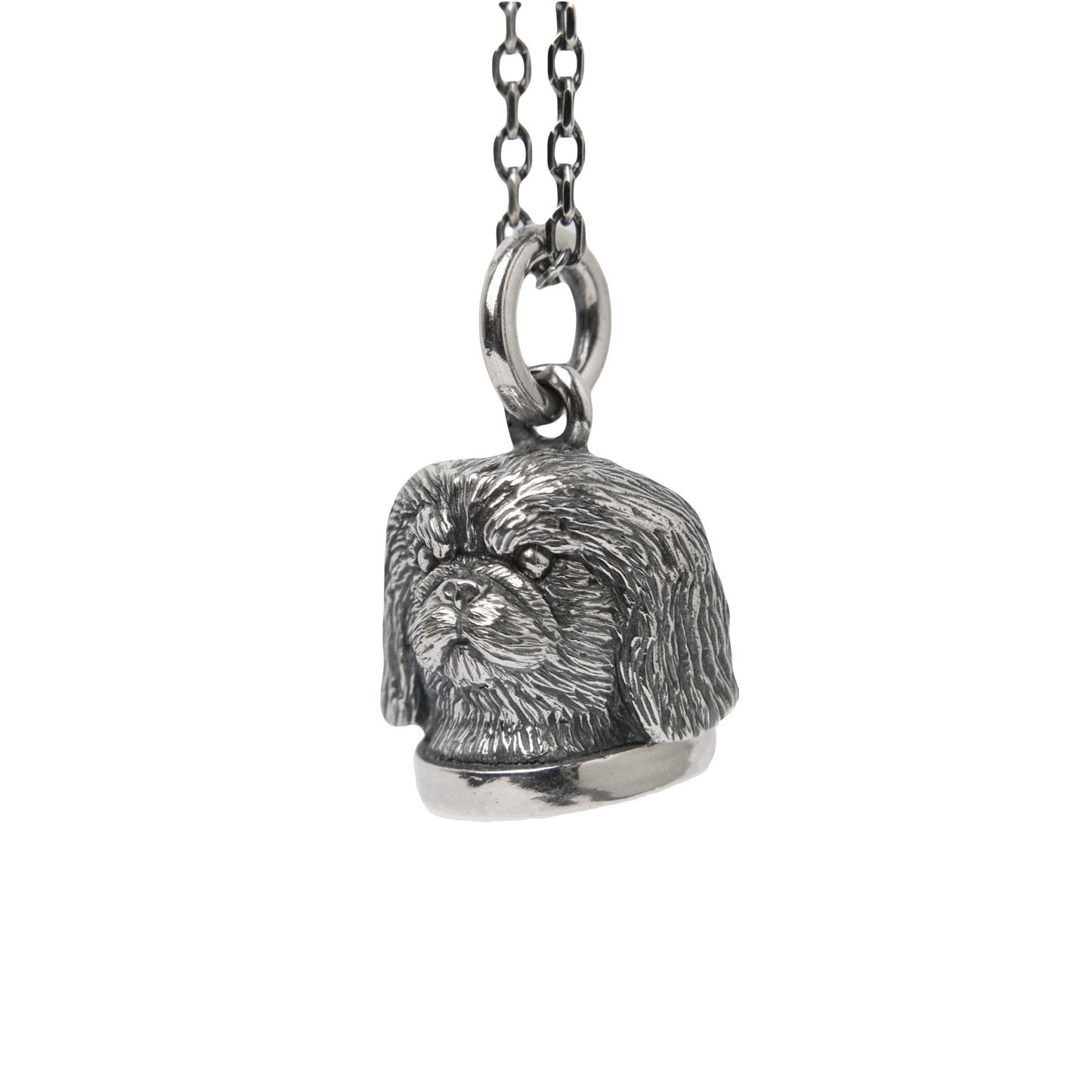 Pekingese bust pendant