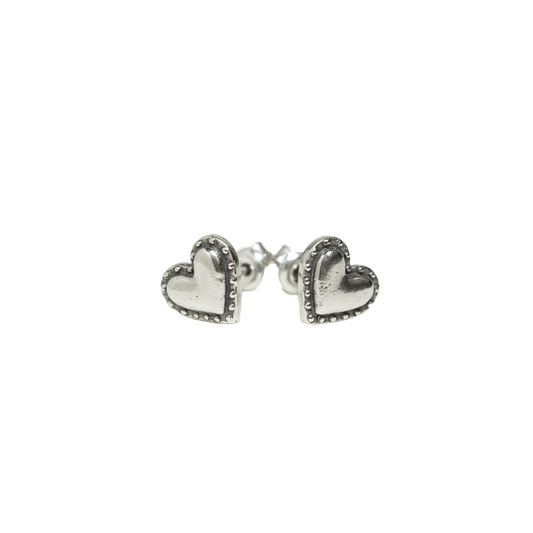 Riveted heart studs
