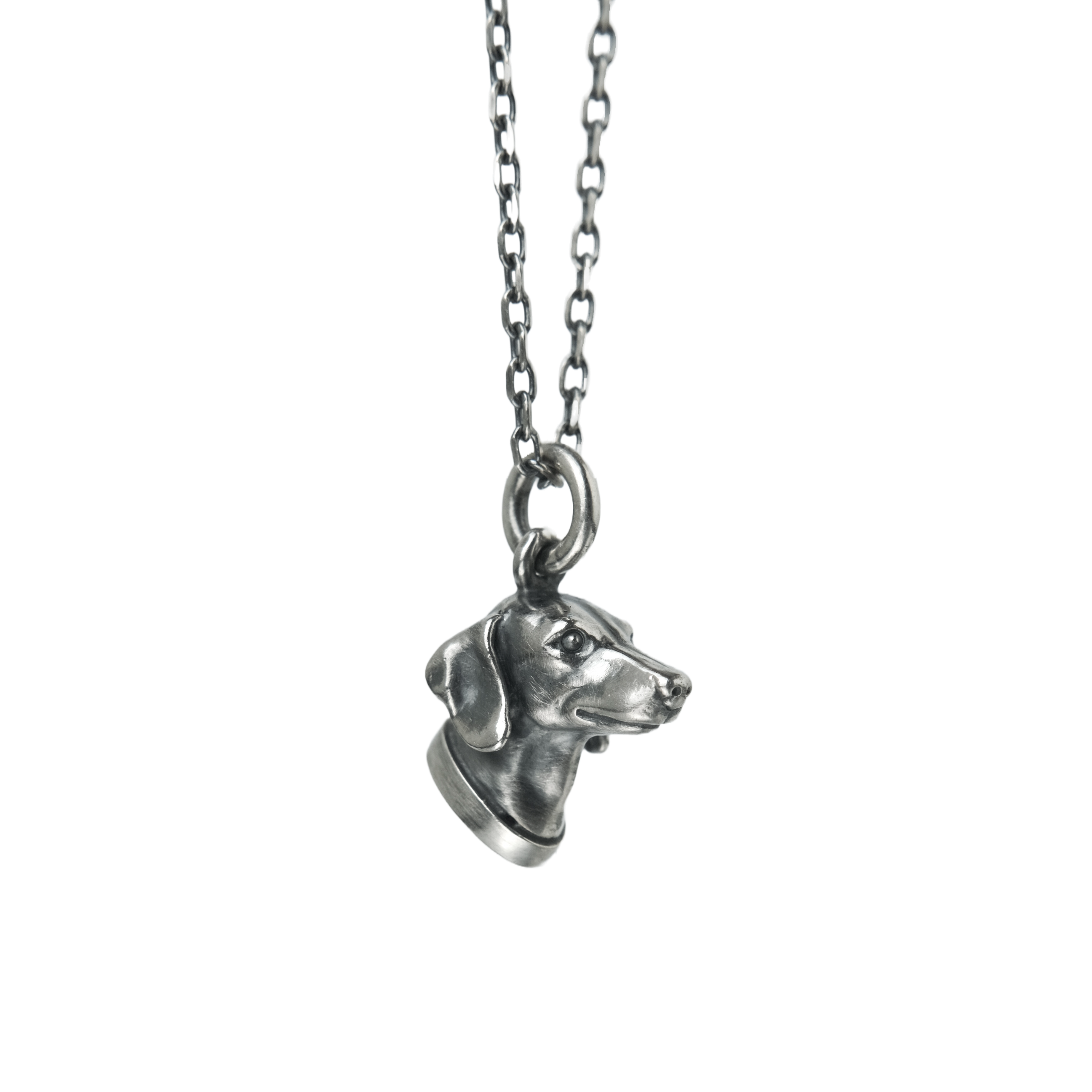 Dachshund bust pendant