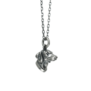 Dachshund bust pendant