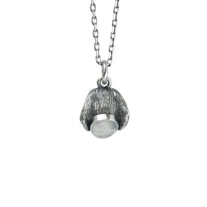 King charles spaniel bust pendant
