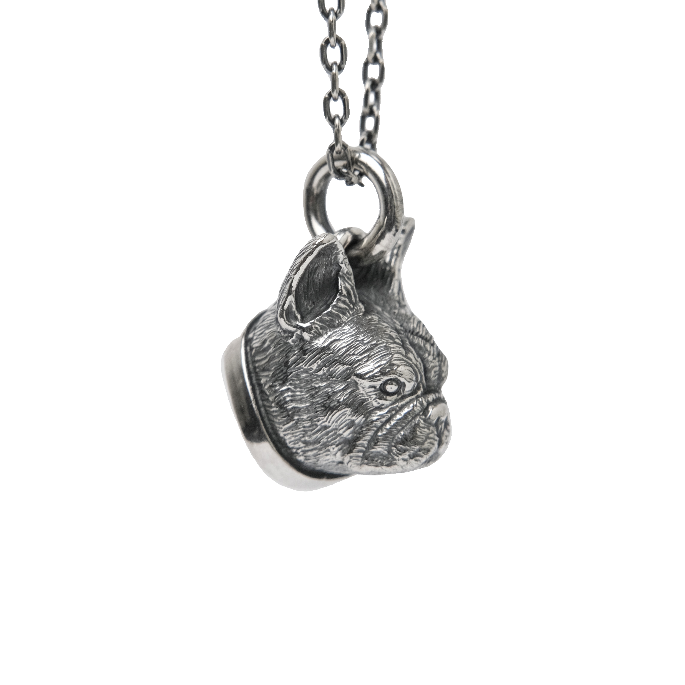 French bulldog bust pendant