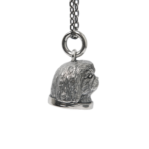 Pekingese bust pendant