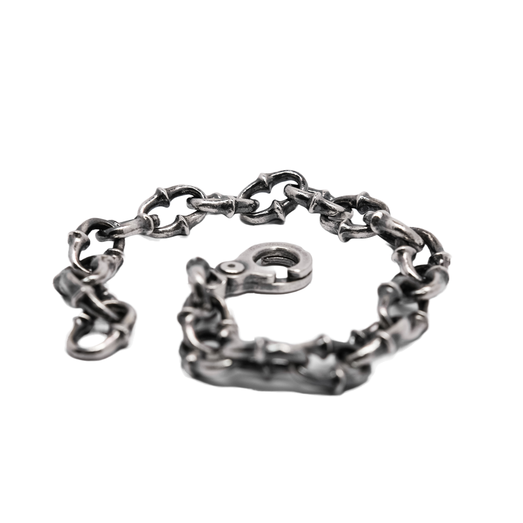 Corroded chain bracelet