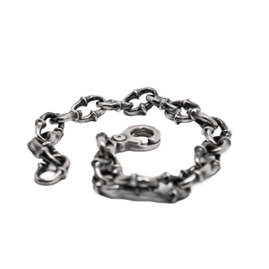 Corroded chain bracelet