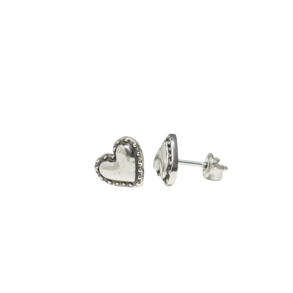 Riveted heart studs