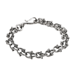 Load image into Gallery viewer, Bent Bone chain bracelet
